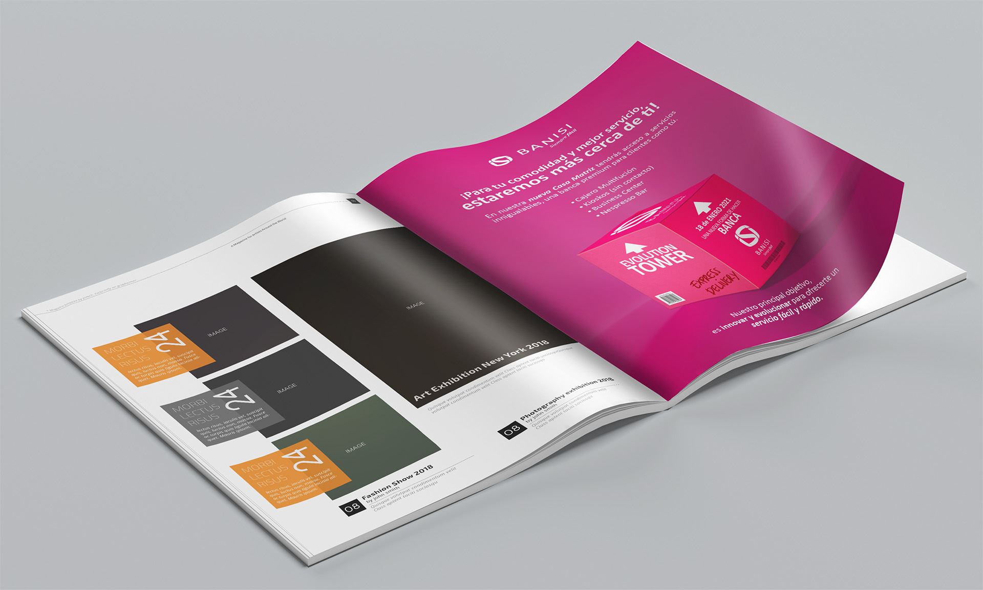 revista mockup